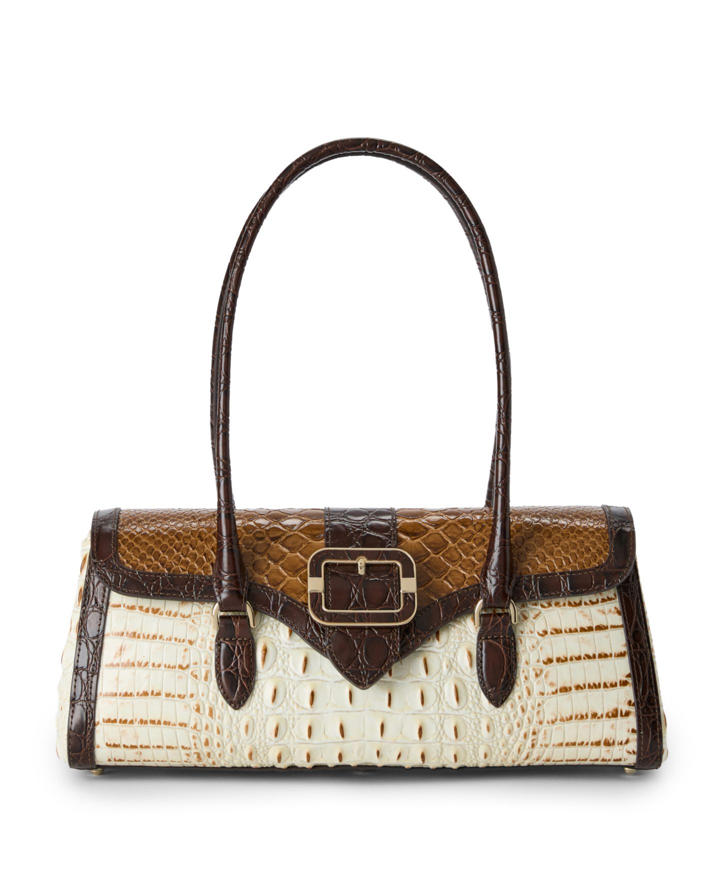 Женская сумка Brahmin Dayan Rambla Medium Leather Satchel, цвет: Разноцветный — фото 1