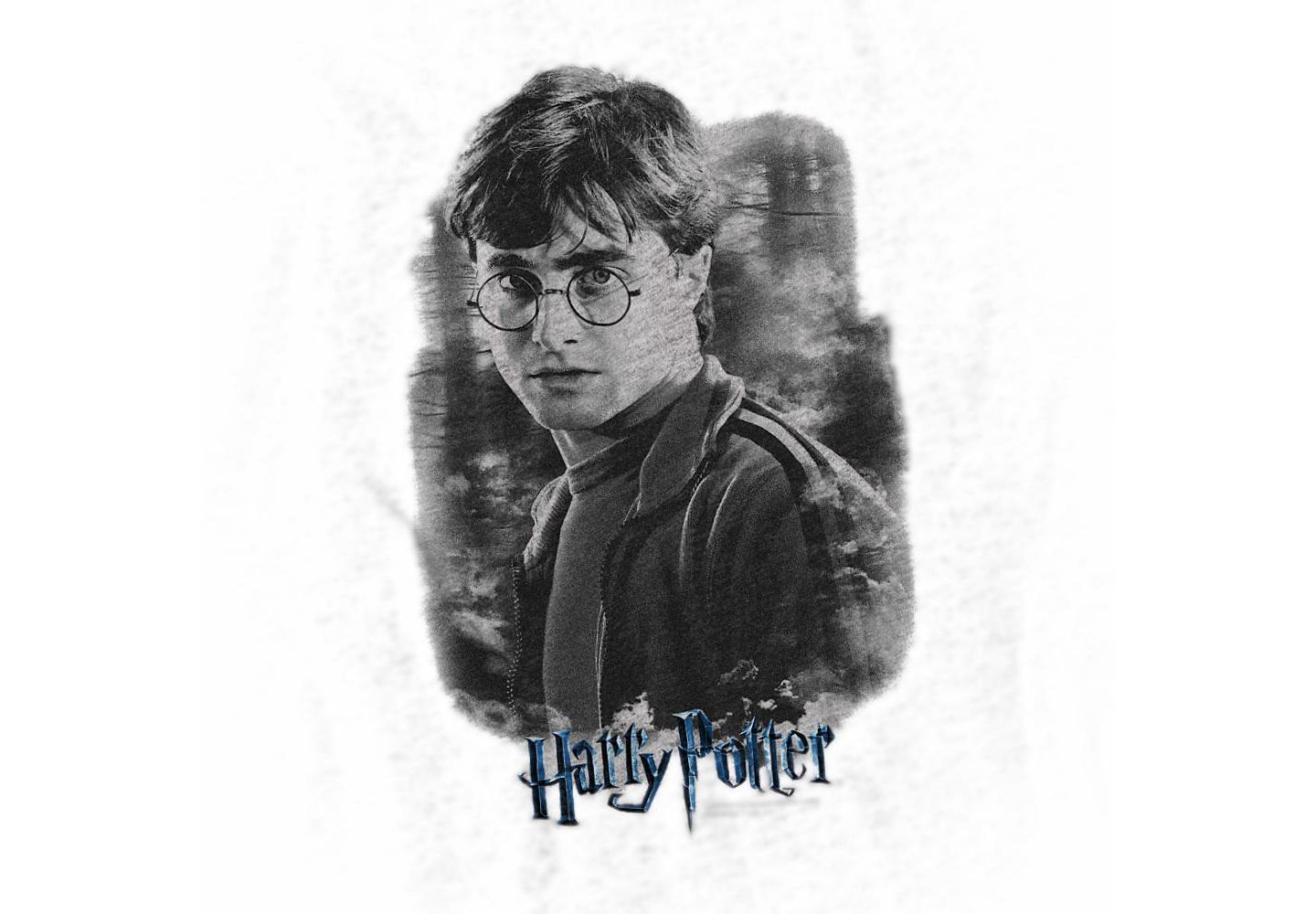 Мужская футболка Harry Potter Harry in The Woods, цвет: Меланжевый — фото 2