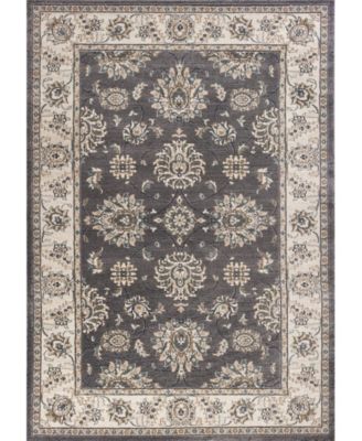 Avalon Kashan 5608 Grey/Ivory 5'3" x 7'7" Area Rug