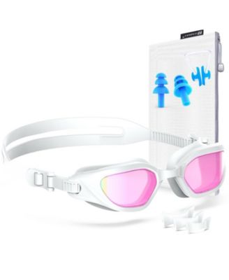 Swim Goggles W2 Adult Anti-fog UV No Leaking Clear