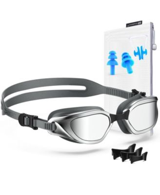 Swim Goggles W2 Adult Anti-fog UV No Leaking Clear