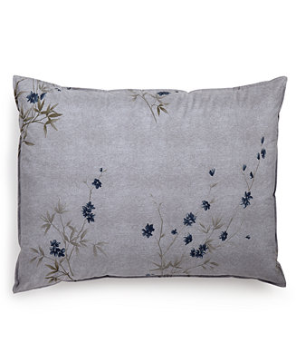 Calvin Klein Bamboo Flowers King Sham & Reviews - Designer Bedding - Bed &  Bath - Macy's