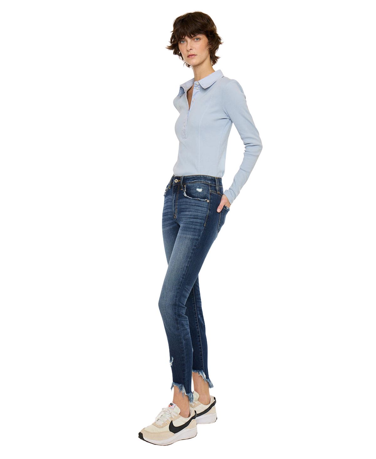 Kancan Women's Christina High-Rise Skinny Jeans view 5 — MAYCSS fashion products