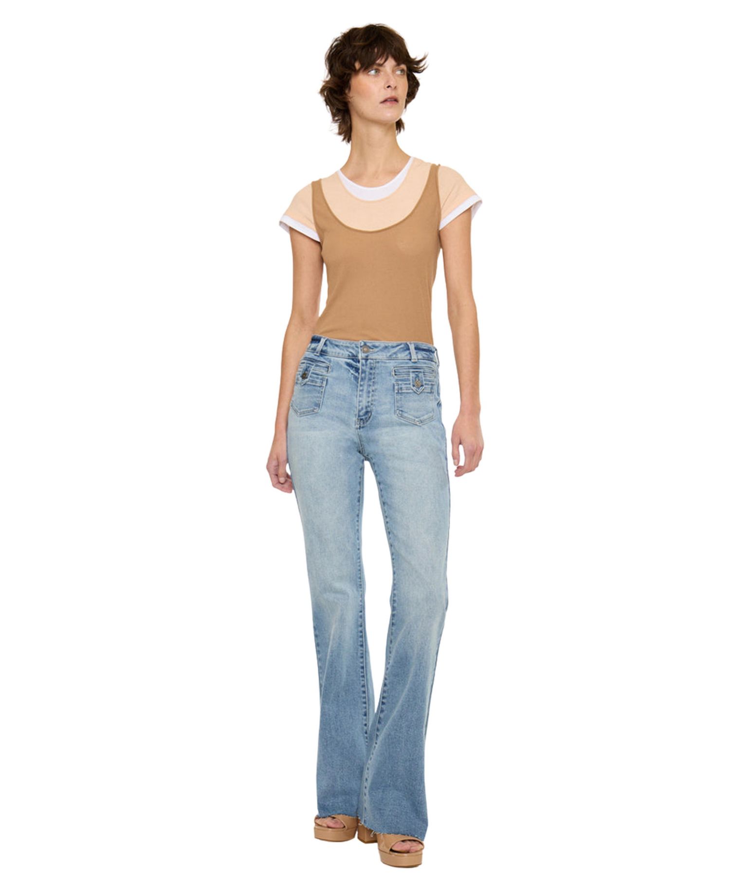 Women's Brooke High-Rise Flare Jeans