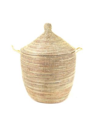 Dou Lid Storage Monochrome Low Storage Basket