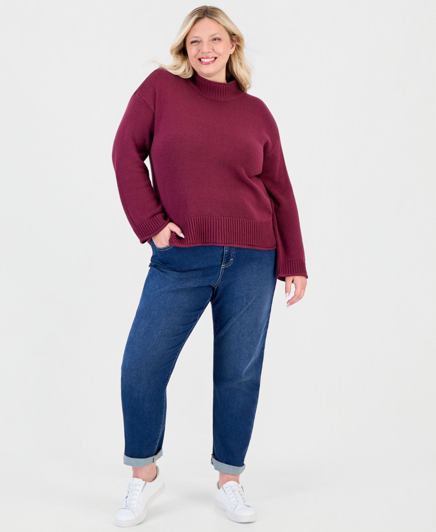 Plus Rollneck Sweater