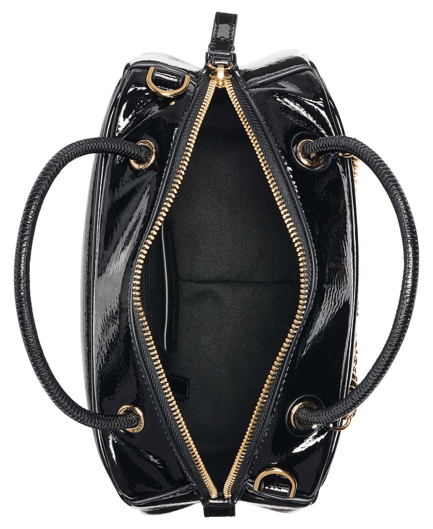 Женская сумка KARL LAGERFELD PARIS Zaylia Small Crossbody Handbag, цвет: Чёрный — фото 4