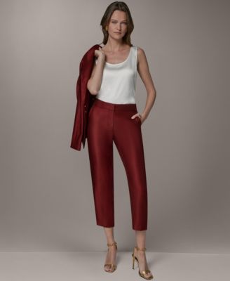 red dress pants for women iChosy Women's High Waist Wide Straight Leg Casual Slacks modern style that commands attention PATLOLLAV Pntutb Womens Pants,Women Long