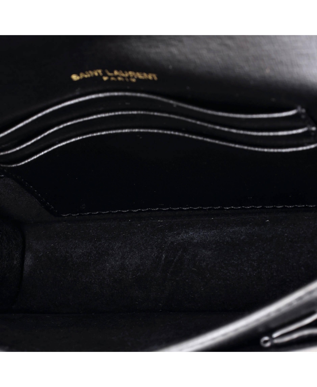 Pre-Owned Saint Laurent Baby Sunset Belt Bag Leather