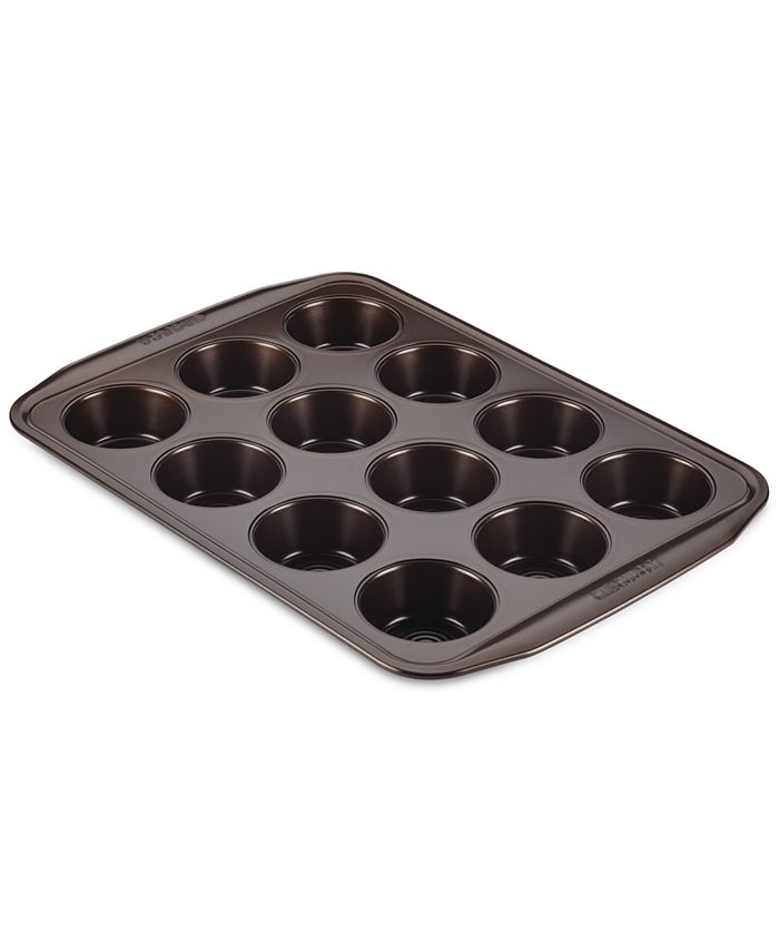 Circulon - Symmetry Nonstick Chocolate 12-Cup Muffin Pan