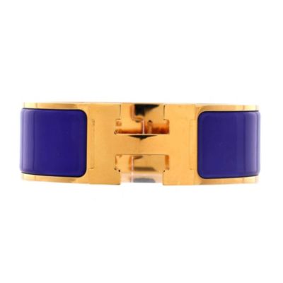 Pre-Owned HERMES Clic H Bracelet - Enamel 615$