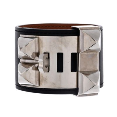 Pre-Owned HERMES Collier de Chien Bracelet - Leather 675$