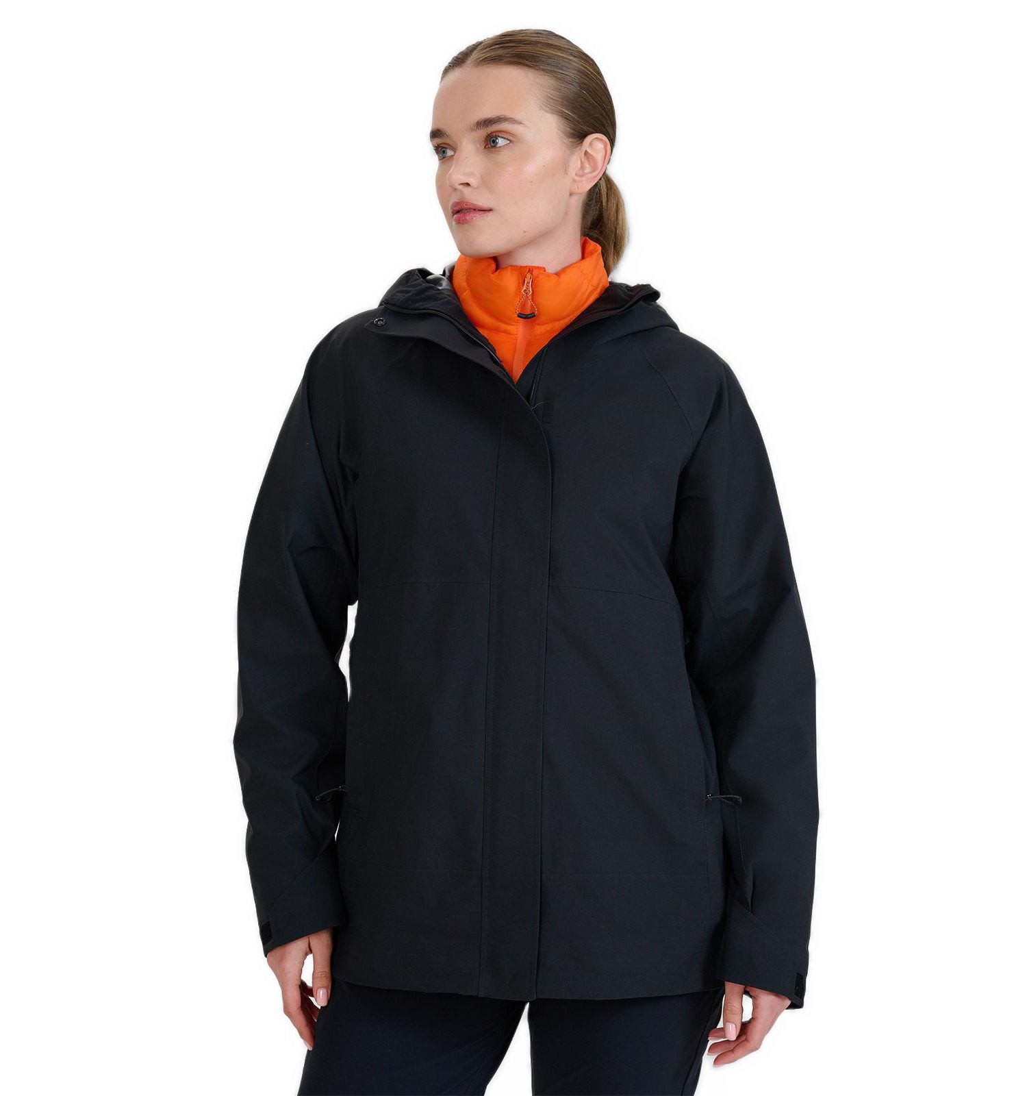 Women's Waterproof Trekking Hardshell Jacket 15,000 Membrane