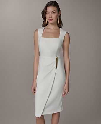 white cocktail dress Jovani 40334 Short Homecoming short cocktail dresses white A Line White Formal Short