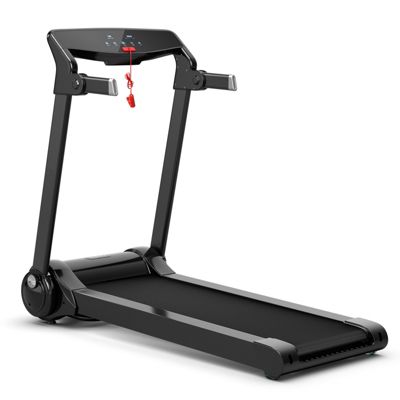 Electric Folding Treadmill 3HP with Bluetooth Audio and Compact Design