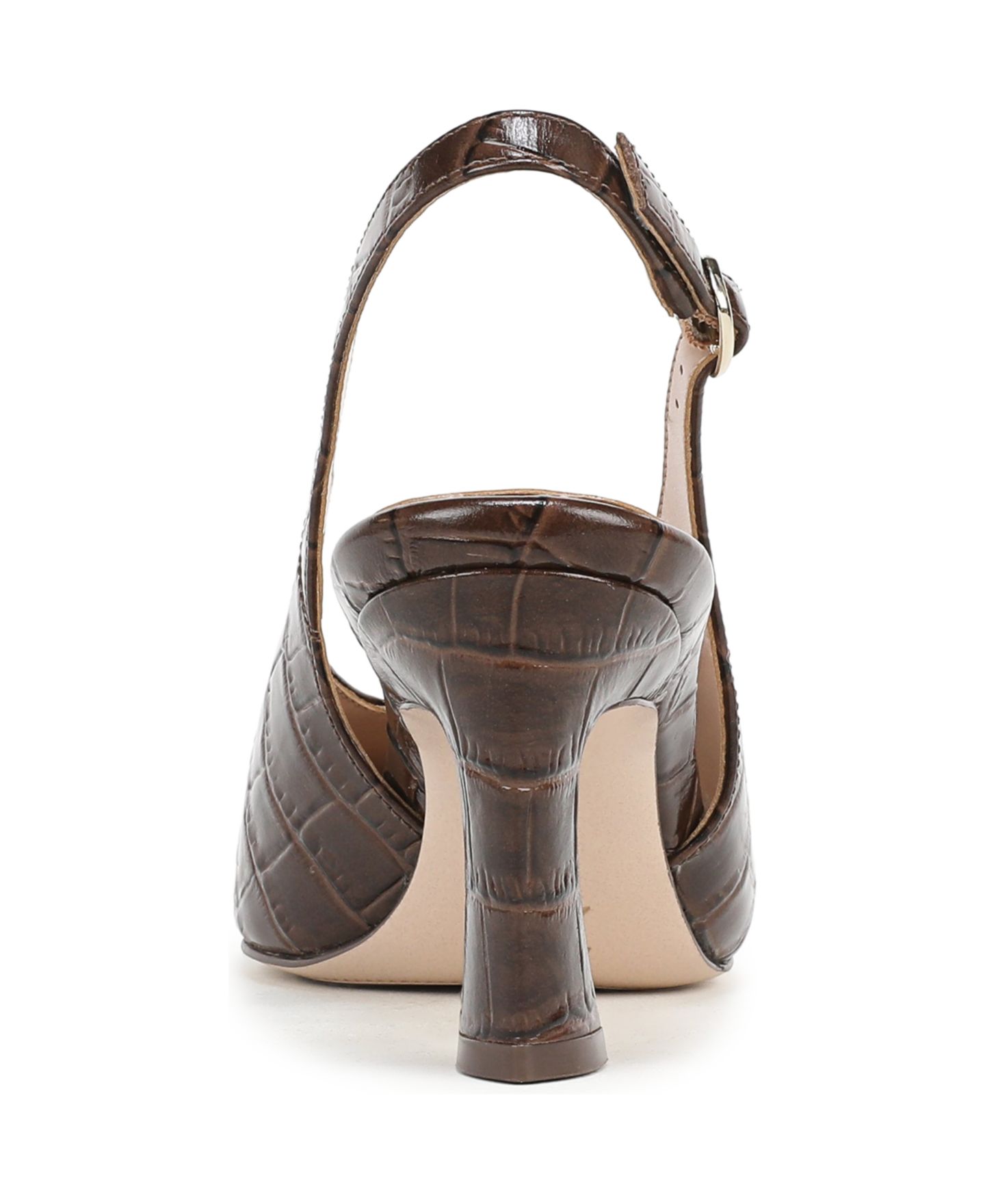 Женские туфли 27 EDIT Naturalizer Naturalizer Elaine Slingback Pumps, цвет: Коричневый с принтом кожаный — фото 3