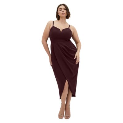 Women's Sassy Tulip Midi Dress