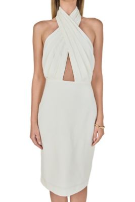 hailey bieber wedding dress halter Goldie main image 1
