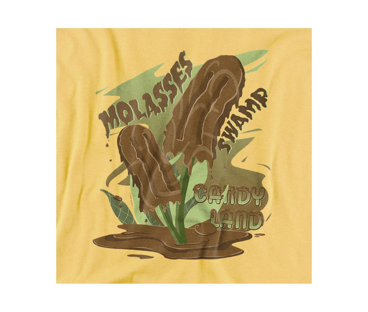 Мужская футболка Logovision Candy Land Melting Molasses Popsicle V2, цвет: Banana — фото 3