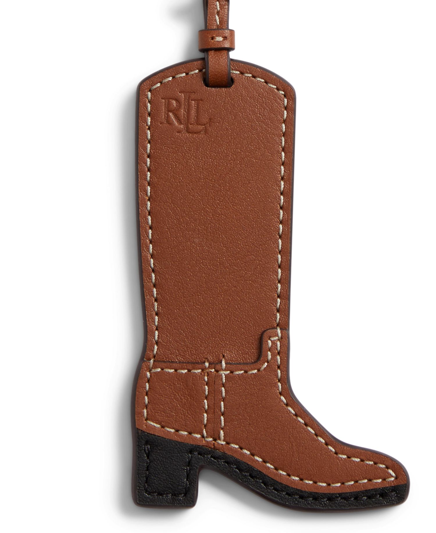 Leather Boot Bag Charm