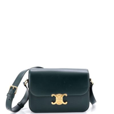 Teen Triomphe Shoulder Bag Smooth Calfskin