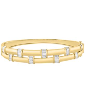 Diamond Bangle Bracelet (2-1/10 ct. t.w.) in 14k Yellow Gold