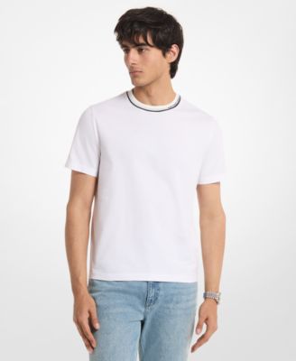 Men's Contrast Tipping Crewneck T-Shirt