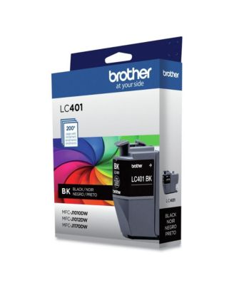 LC401BKS 200 Page-Yield Ink