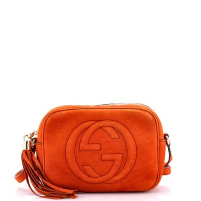 Small Soho Disco Crossbody Bag Nubuck