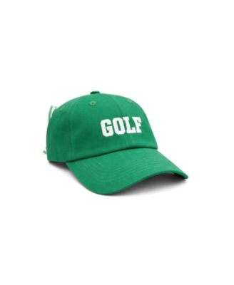 Bits and Bows Baby Girls Golf Bow Baseball Hat