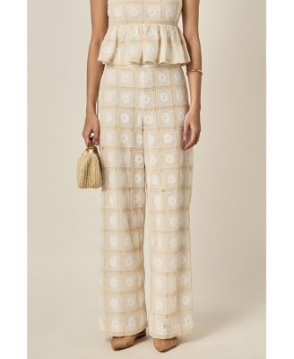 Women's The Bria Crochet Pants