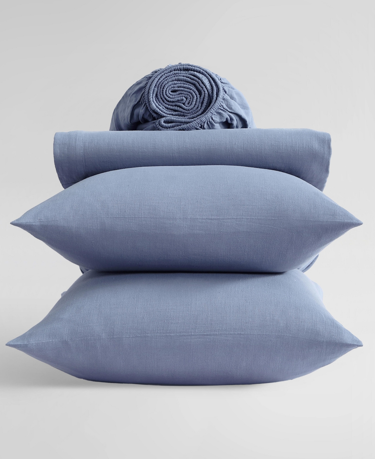 Calvin Klein Soho Solid Washed Cotton 4-Pc. Sheet Set
