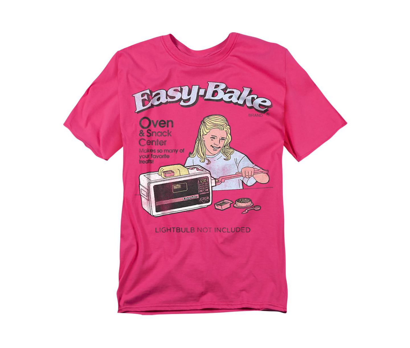 Мужская футболка Logovision Easy Bake, цвет: Розовый, вариант 1 — фото 1