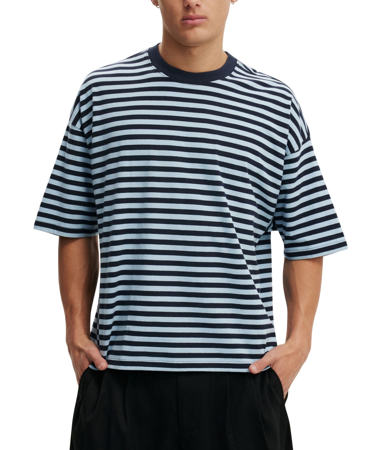 Men's Cropped Modern-Fit T-Shirt