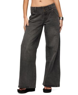 Women's Meredith Low Rise Wide Leg Jeans