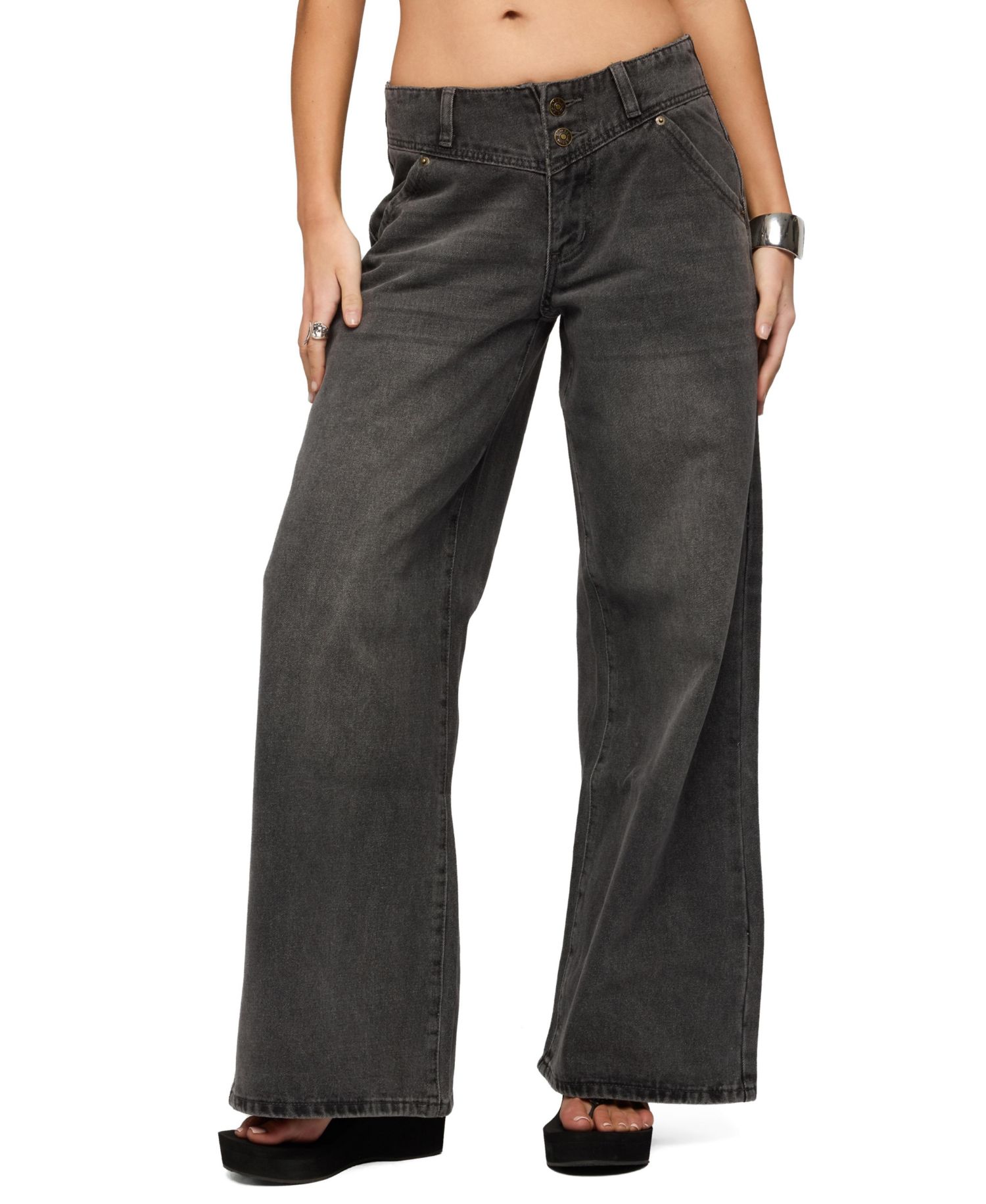 Women's Meredith Low Rise Wide Leg Jeans