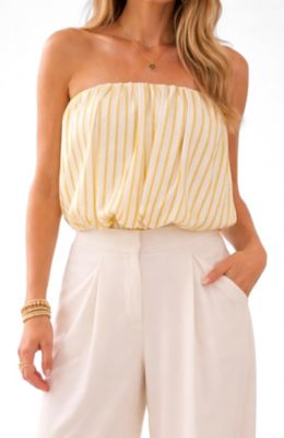 Women's BISHOP + YOUNG Serene Bubble Stripes Top