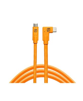 TetherPro 15' USB-C to USB-C Right Angle Cable