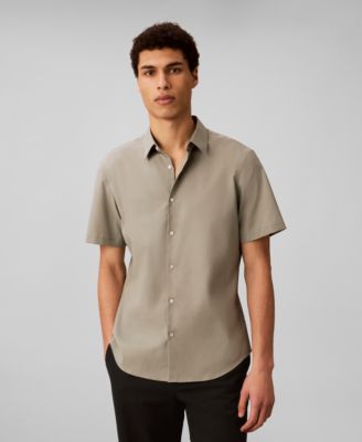 beige dress shirt men Sherpa Adventure Gear Men's Daha Long Sleeve Shirt
