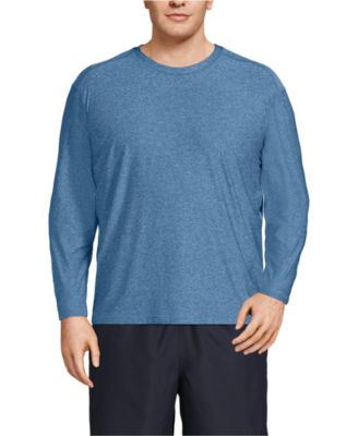 Big & Tall SunShade UPF 50 Long Sleeve Swim Tee Rash Guard