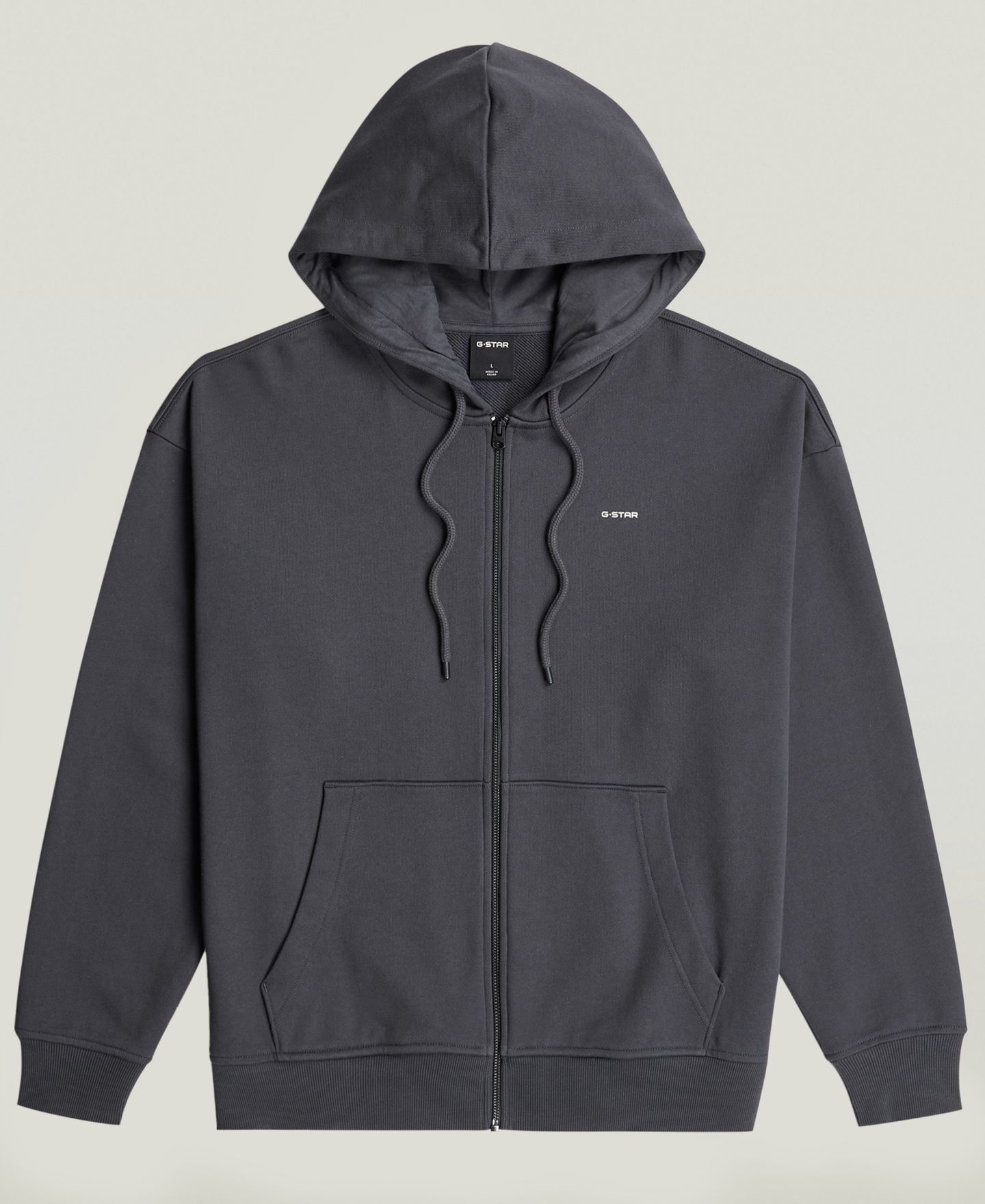 Мужской свитшот G-Star Raw Back Graphic Hooded Zip, цвет: Petrol — фото 7