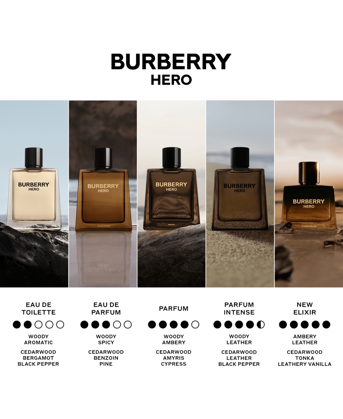 Burberry Men's Hero Parfum Spray