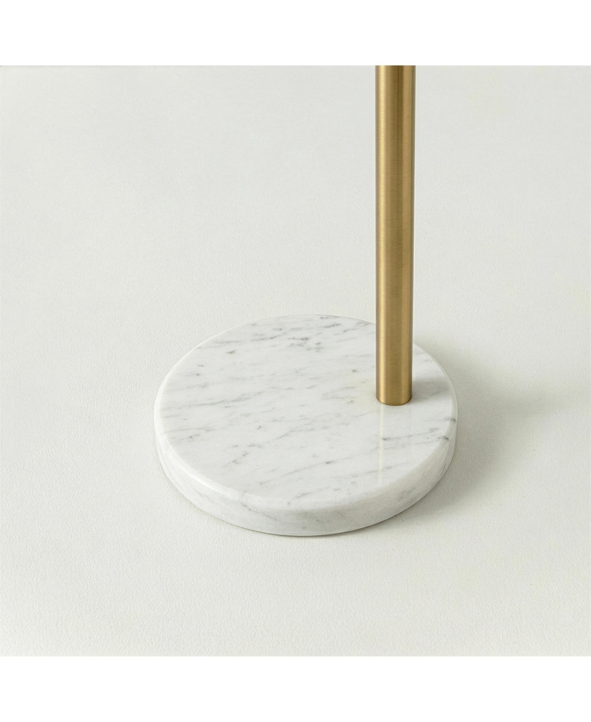 Trilage 84" Led Contemporary Arc Floor Lamp with Marble Base, Bulbs Included