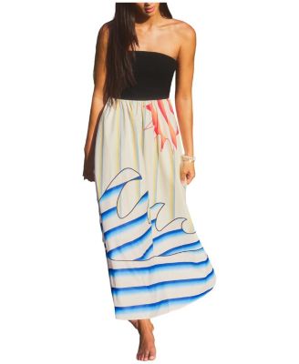 kimono sleeve maxi dress Standards & Practices Women's Plus Size V Neck Kimono Sleeves Maxi Dress 1X