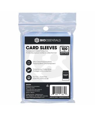 Transparent Trading Card Protectors (100 Pack)