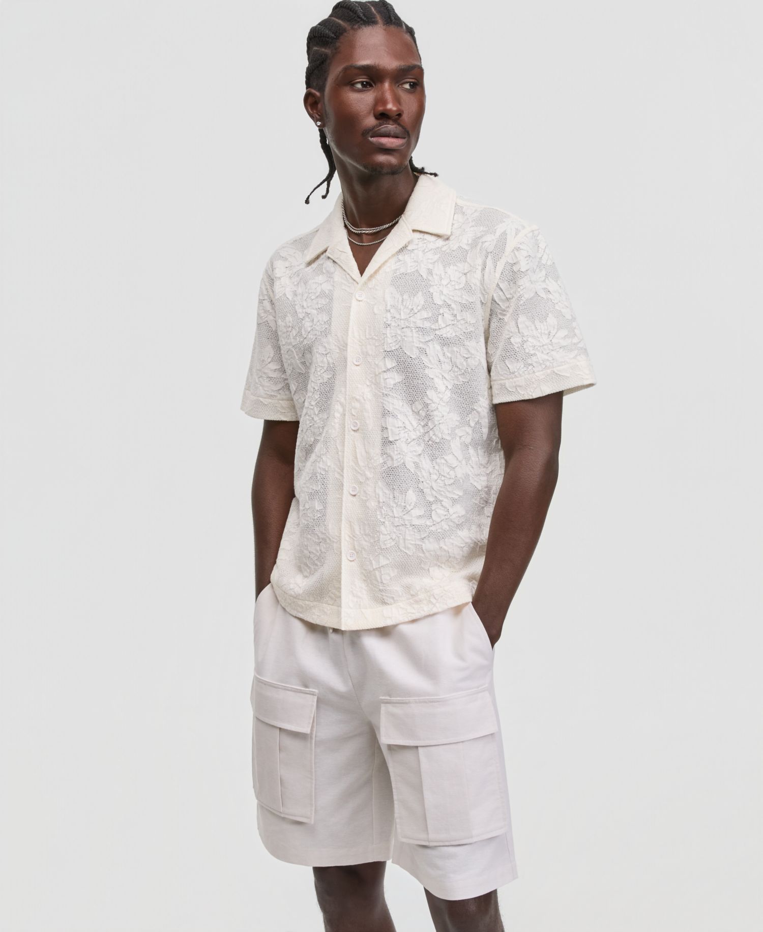 Men's Relaxed-Fit Sinclar Camp Shirt