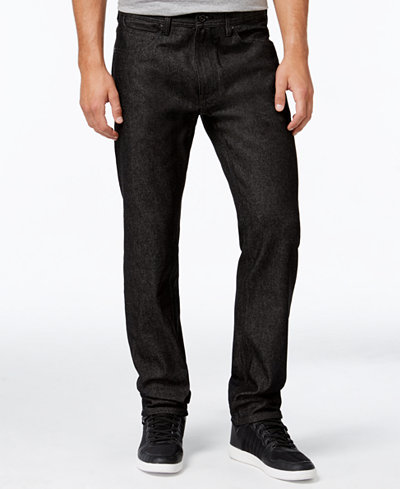 Sean John Men's Hamilton Tapered Black Jeans, Only at Macy's