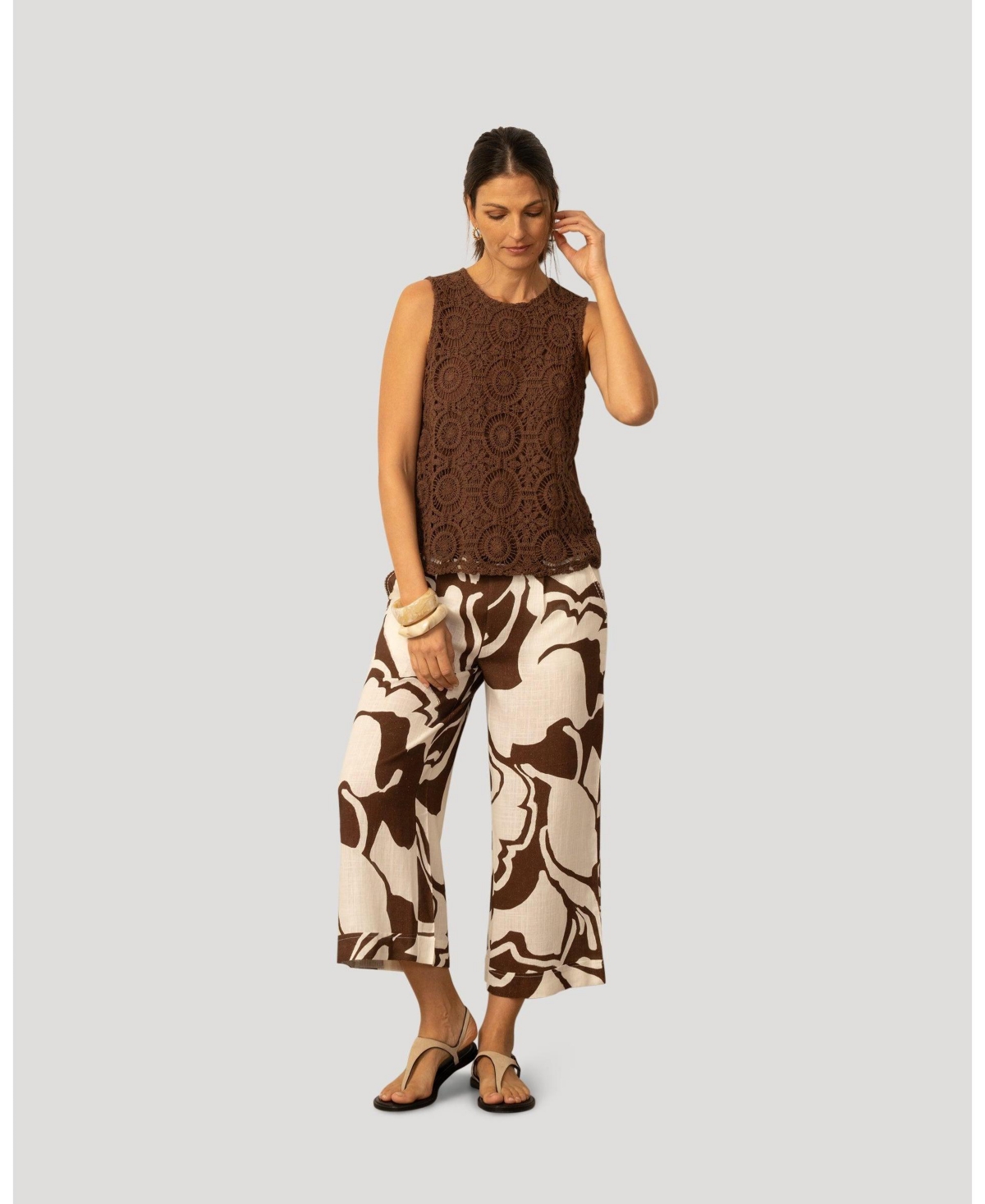 Cable & Gauge Women's and Crochet Knit Tank