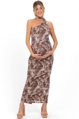 Halter Maternity Maxi Dresses | Macy's