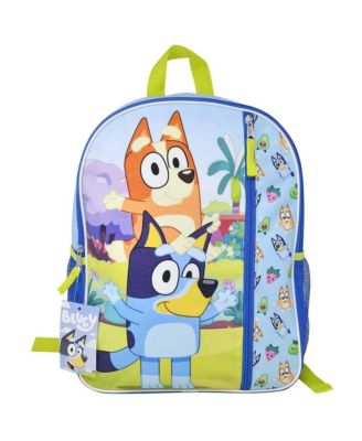 piggybacking Bingo Nylon Kids 16" School Backpack for Girls and Boys